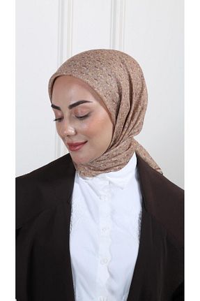 روسری بژ %100 پنبه locella - کد 938150551