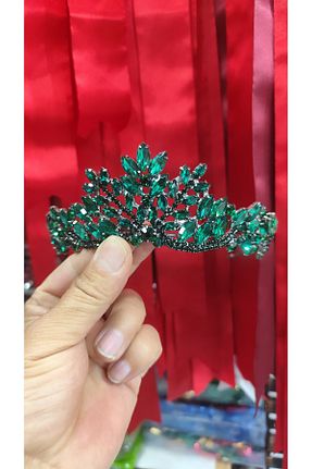تاج سبز زنانه فلزی Aksesuarbul - کد 829034270