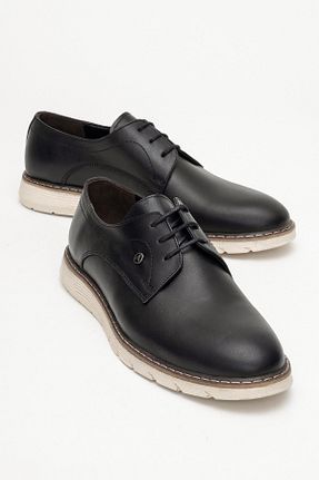 کفش کلاسیک مشکی مردانه چرم خالص maximoda - کد 938164153