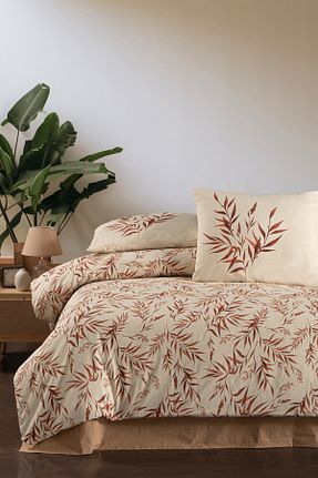 روتختی دونفره قهوه ای پنبه ای Fabric Box - کد 923876285