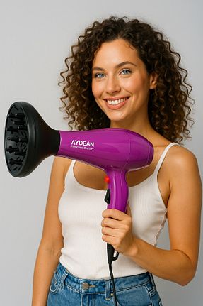 سشوار بنفش 2 Kademeli aydean - کد 938167325