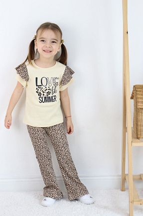 ست بالاتنه و پائین تنه بژ بچه گانه بافت Çocuksan Baby&Kids Wear - کد 925316765