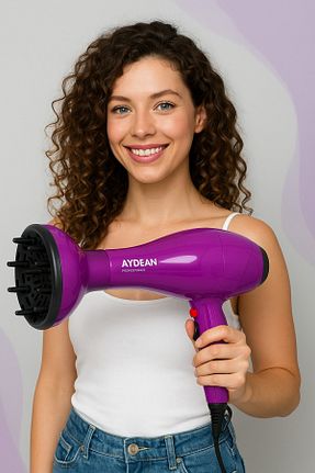 سشوار بنفش 2 Kademeli aydean - کد 938167320