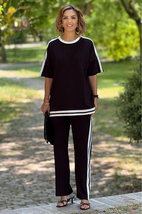 ست بالاتنه و پائین تنه رنگی زنانه بافتنی Nevin Kaya Moda - کد 938170445
