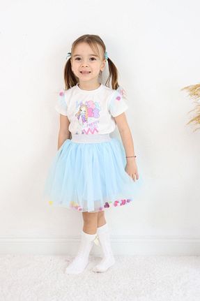 ست بالاتنه و پائین تنه آبی بچه گانه بافت Çocuksan Baby&Kids Wear - کد 923526849