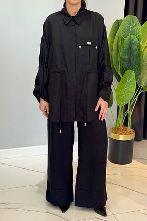 ست بالاتنه و پائین تنه حجاب مشکی زنانه رگولار Missemramiss - کد 938195485