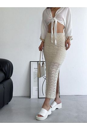 دامن رنگی زنانه تریکو MissRunin - کد 938196867