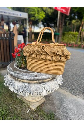 کیف دستی بژ سایز متوسط Renkat Handmade - کد 938270720