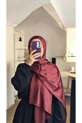 شال قرمز زنانه Lavena scarfs - کد 932752029