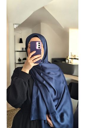 شال سرمه ای زنانه Lavena scarfs - کد 932752027
