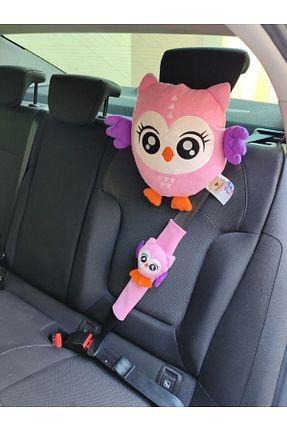اسباب بازی مخملی صورتی بچه گانه 20 cm tosbai - کد 853421457