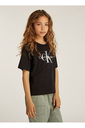 تیشرت مشکی بچه گانه رگولار Calvin Klein - کد 938374522