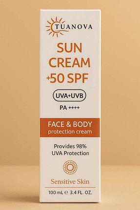 کرم ضد آفتاب بدن SPF 50 + TUANOVA - کد 938781939