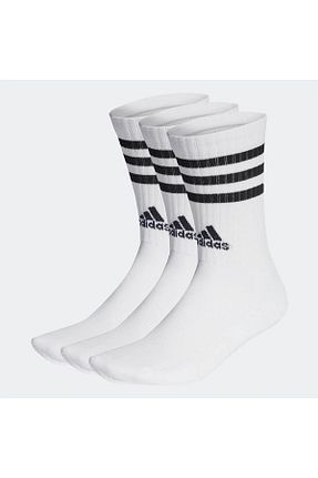 جوراب سفید زنانه پنبه ای adidas - کد 938410494