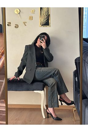 شلوار جین آبی زنانه پاچه لوله تفنگی rimas - کد 884303084