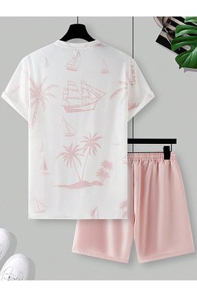 ست بالاتنه و پائین تنه رنگی مردانه بافتنی aynewmoda - کد 938402227