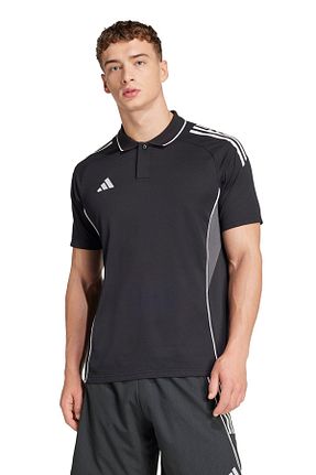 پولوشرت مشکی مردانه پارچه adidas - کد 938402769
