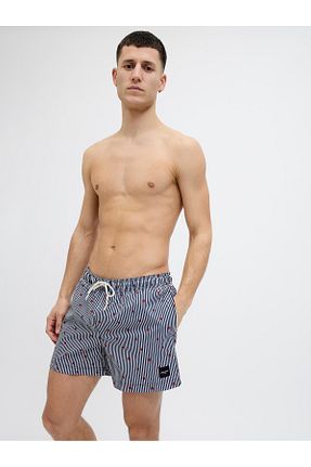 شلوارک ساحلی آبی مردانه پلی استر Jack & Jones - کد 924505766