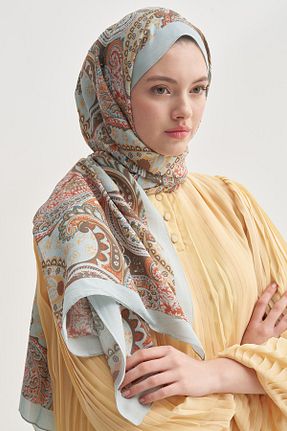 شال رنگی زنانه پنبه ای carell - کد 938424223