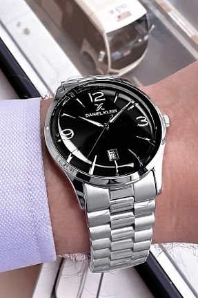 ساعت مچی مشکی مردانه 44 میلی متر Daniel Klein - کد 833156222