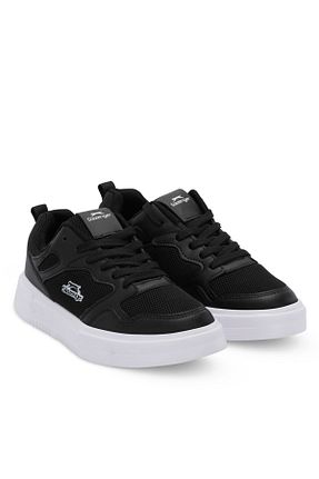 کفش اسنیکر مشکی مردانه بند دار Slazenger - کد 938430760