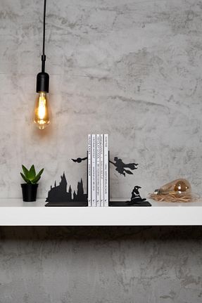 پایه کتاب مشکی فلزی elfmetal - کد 810277463