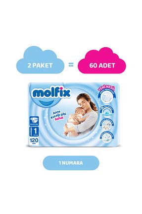 پوشک بچه 1 Molfix - کد 750179823