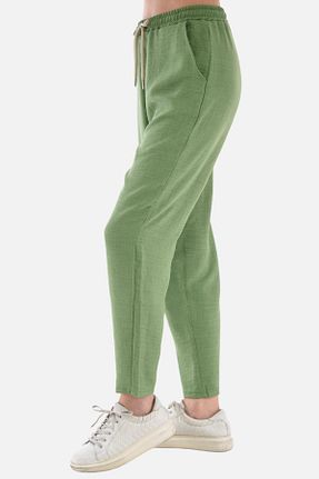 شلوار سبز زنانه پلی استر CEDY DENIM - کد 692170662