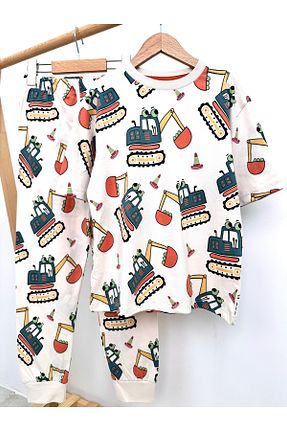 ست لباس راحتی رنگی بچه گانه طرح دار Irmak kids - کد 863312361