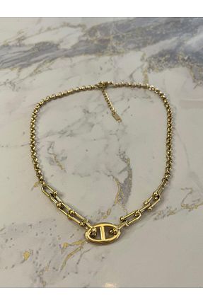 گردنبند استیل ( فولاد ) متالیک زنانه استیل (فولاد) Miu Jewelry - کد 938436085