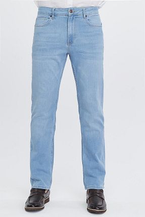 شلوار جین آبی مردانه پاچه لوله تفنگی CEDY DENIM - کد 305781436