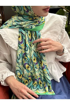 شال رنگی زنانه پلی استر DELMARVOGUE - کد 898525940