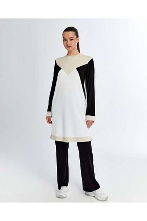 ست بالاتنه و پائین تنه حجاب رنگی زنانه رگولار MODA İKNA - کد 938456524