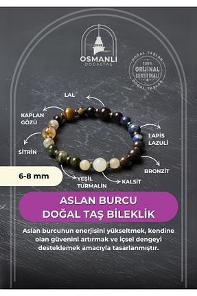 دستبند جواهر رنگی زنانه سنگ طبیعی OSMANLI DOĞAL TAŞ - کد 917934130