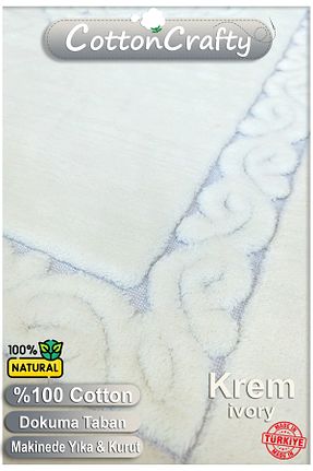 پادری حمام نباتی 70 x 120 CottonCrafty - کد 938475299