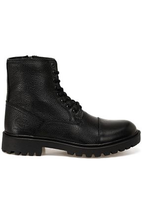 بوت / نیم بوت مشکی مردانه چرم خالص Dockers - کد 132854809