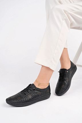 کفش کژوال رنگی زنانه چرم خالص Deripabuc - کد 938474935