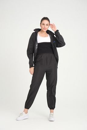 ست گرمکن مشکی زنانه پلی استر FitBlue - کد 925922764