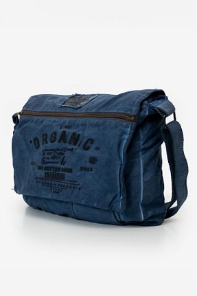 کیف پستچی آبی زنانه پارچه ای old cotton cargo - کد 148272277