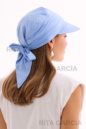 کلاه آبی زنانه پنبه ای Ritagarcia - کد 938486655