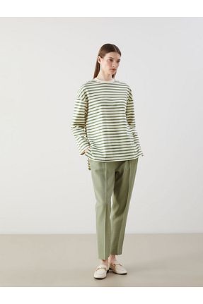 شلوار خاکی زنانه پنبه ای LC Waikiki - کد 938489991