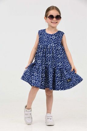 لباس آبی بچه گانه بافتنی KİDSPİTİRCİK - کد 938817439