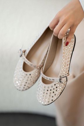 بابت بژ زنانه جیر Parponi - کد 938502911