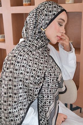 شال مشکی زنانه ابریشم diorel - کد 938584232