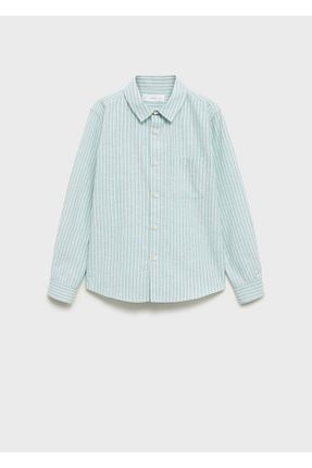 پیراهن سبز بچه گانه رگولار MANGO Kids - کد 924225742