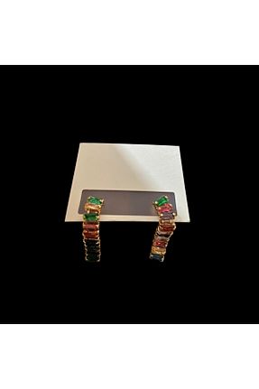 گوشواره استیل (فولاد) زرد زنانه استیل (فولاد) bircan yıldırım niyet bulutları - کد 938591834