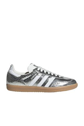کفش اسنیکر متالیک زنانه بند دار adidas - کد 891930171
