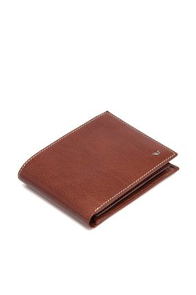 کیف پول قهوه ای مردانه ابعاد کوچک Tergan - کد 2476946