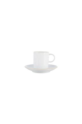 فنجان قهوه سفید 6 نفره Porland - کد 938640015