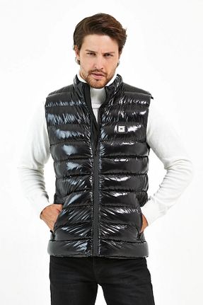 جلیقه مشکی مردانه اسلیم فیت OHEPMODA - کد 938662808